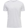 hummel Sport-Tshirt Core Functional - atmungsaktiv, leicht - weiss Herren